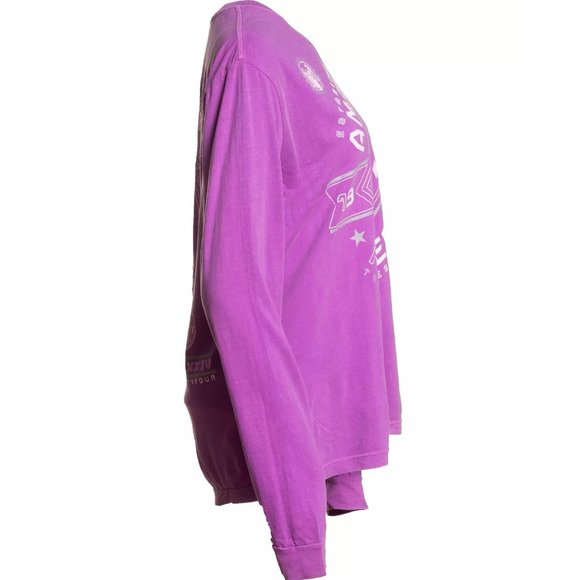 AMERICAN FIGHTER Women's T-Shirt L/S MASSACHUSETTS - Picture 4 of 8